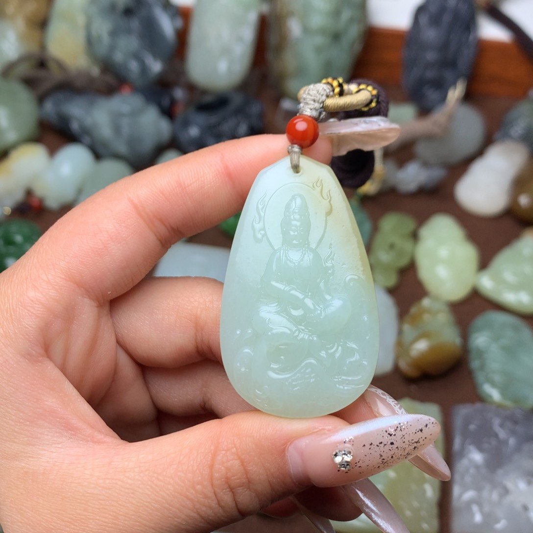 和田玉挂件未镶嵌