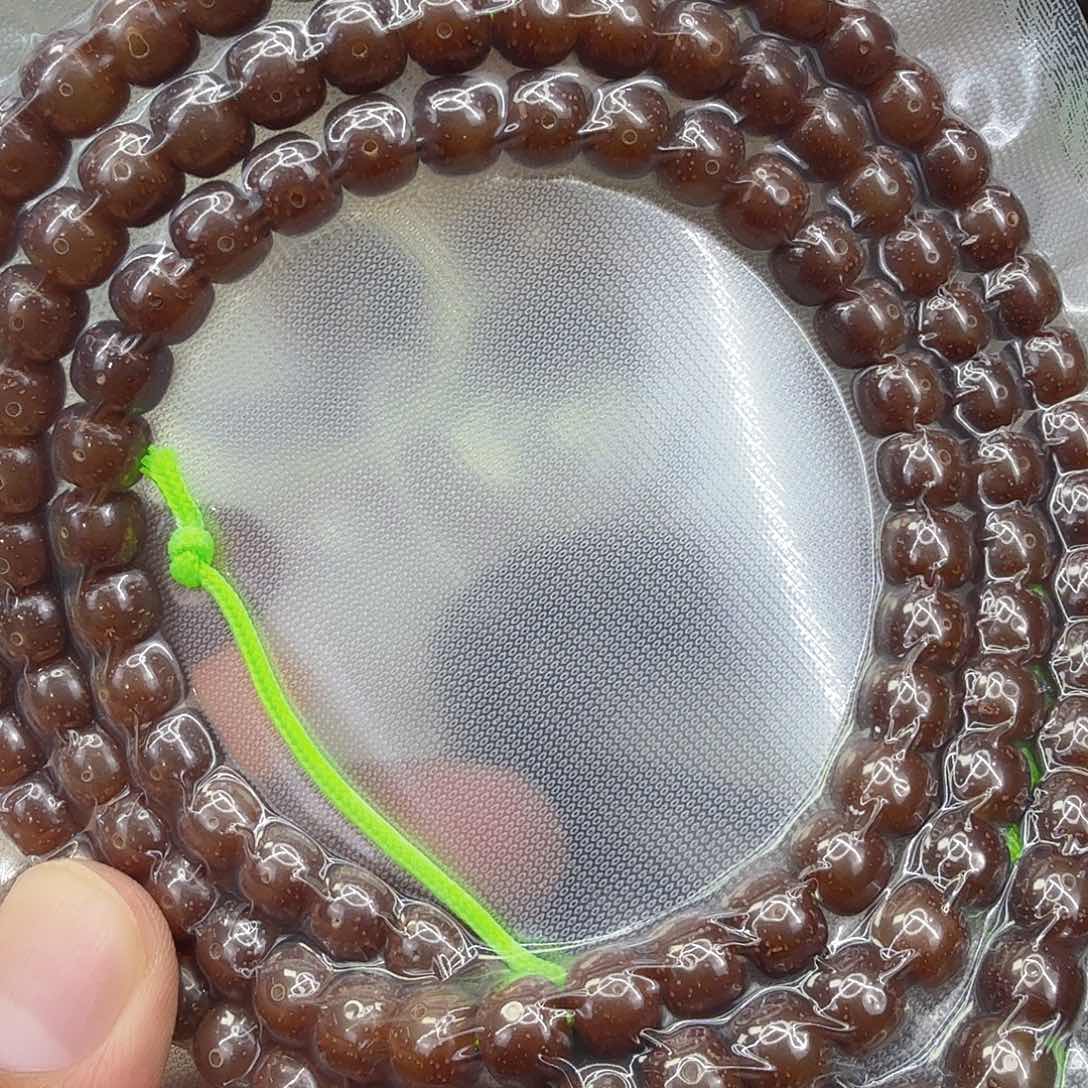 星月菩提手串 93殿堂粉冰星月菩提87-108