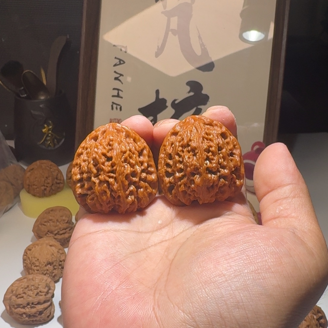 吊坠文玩核桃39尺寸全品逐鹿南疆高炮