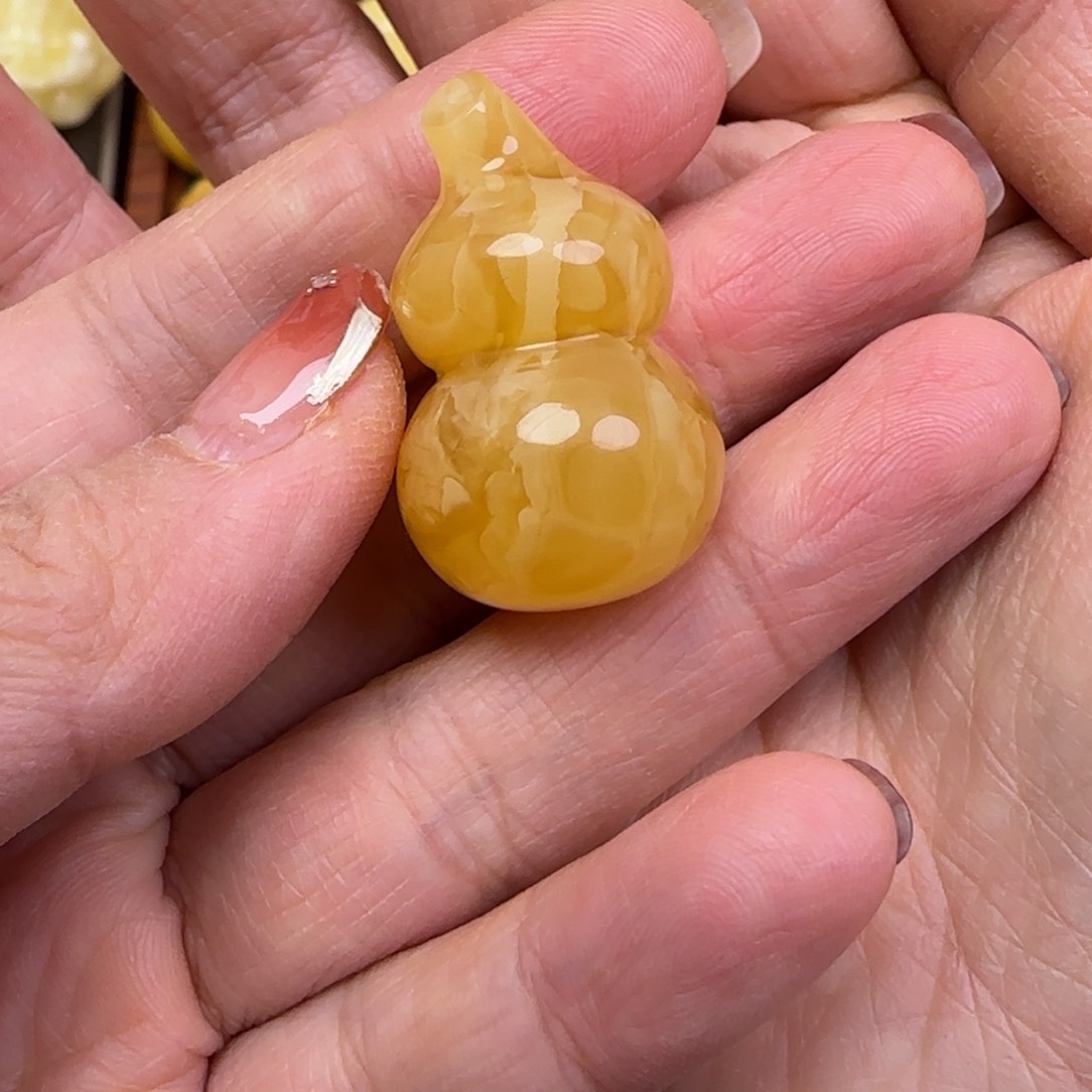 蜜蜡颈饰未镶嵌天然蜜蜡