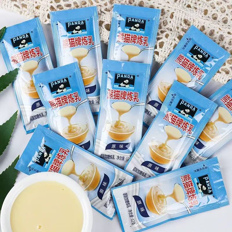 炼乳小馒头搭配炼乳12g*5包