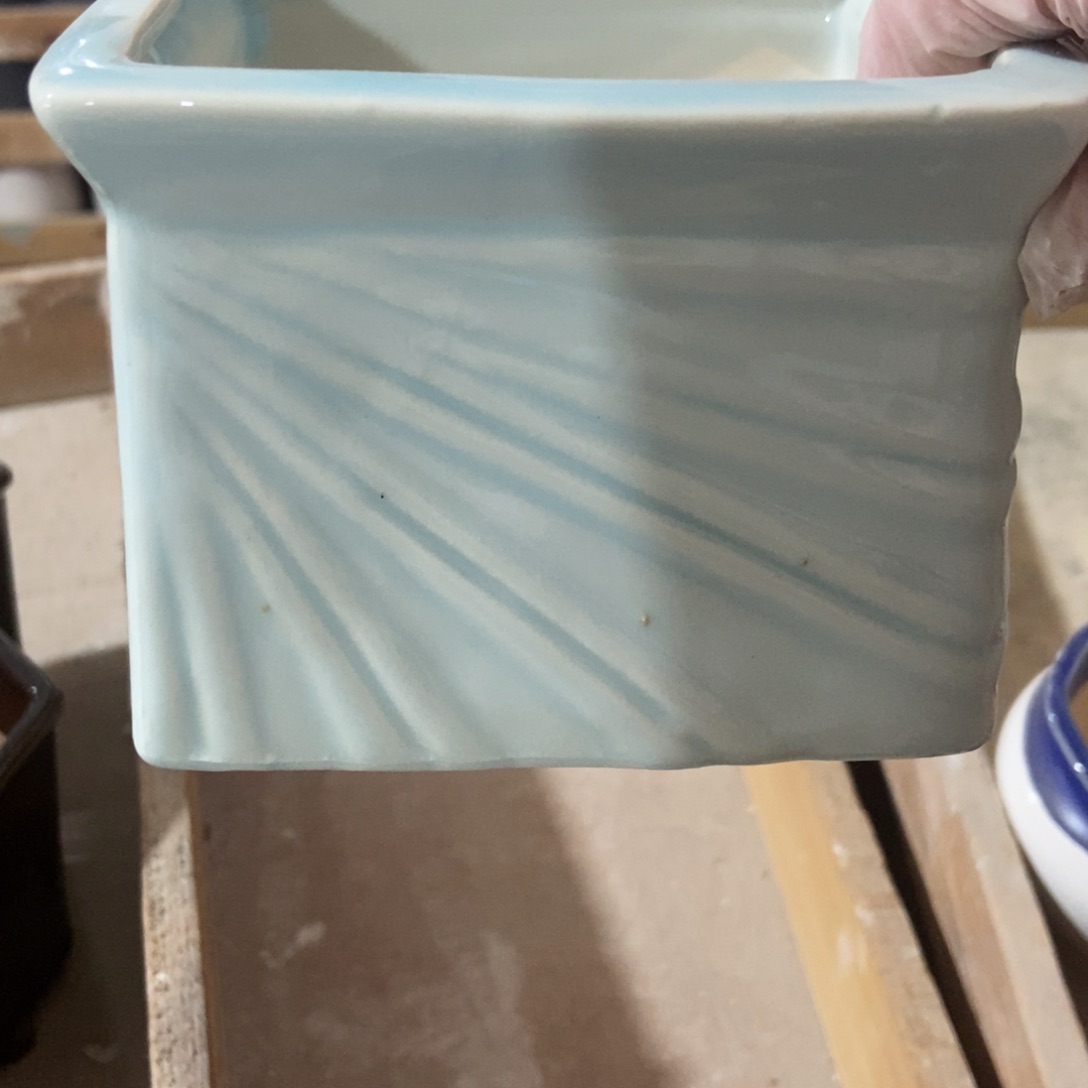 红陶高温陶瓷花盆