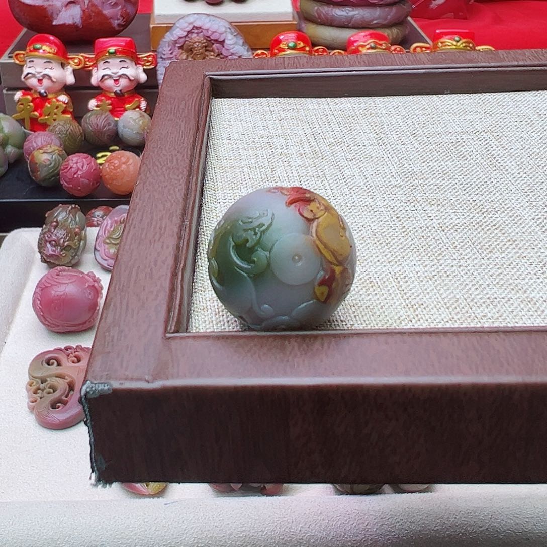 定制石英质玉盐源玛瑙定制未镶嵌O****.