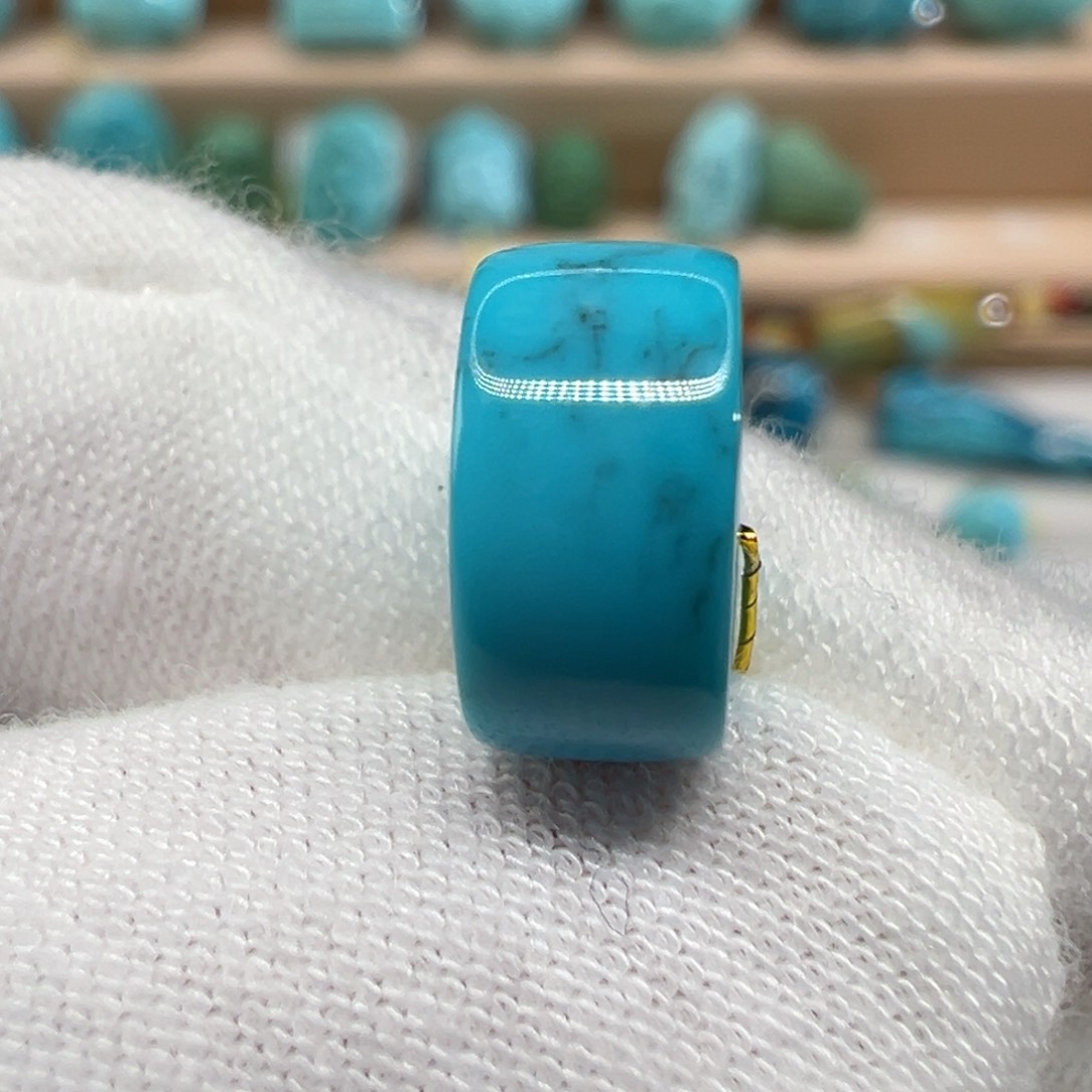 绿松石未镶嵌配饰10mm