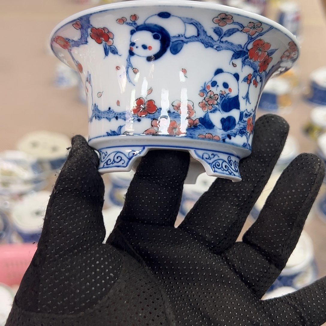 中景盆艺手绘花盆