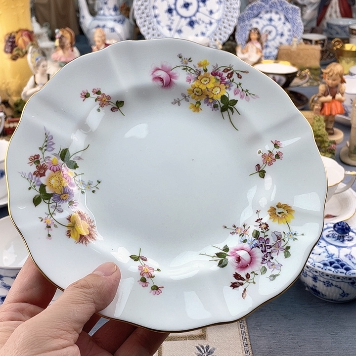 中古欧瓷瓷器小房子