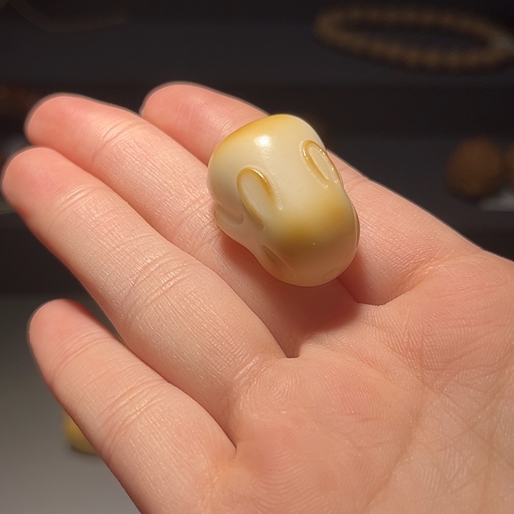小***娘把件文玩核桃象牙果291