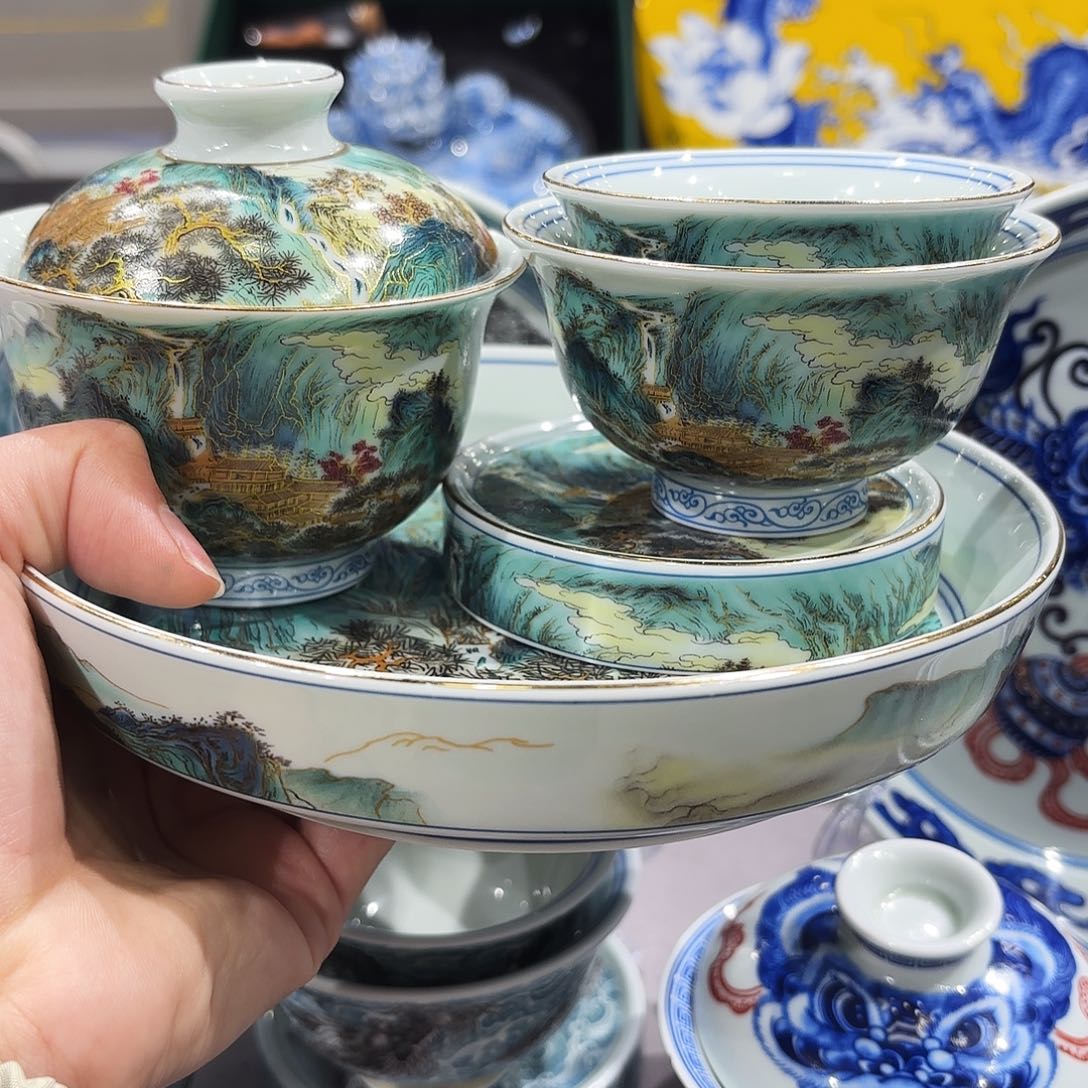 瓷片景德镇瓷器艺术