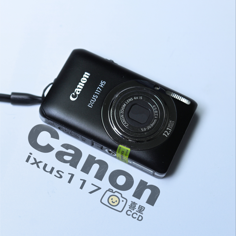95新 Canon/佳能 黑色ixus115/俄版117 1210万像素网红机实况