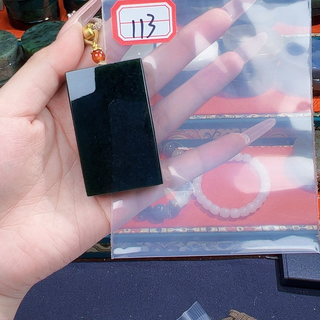 和田玉珠宝半成品未镶嵌