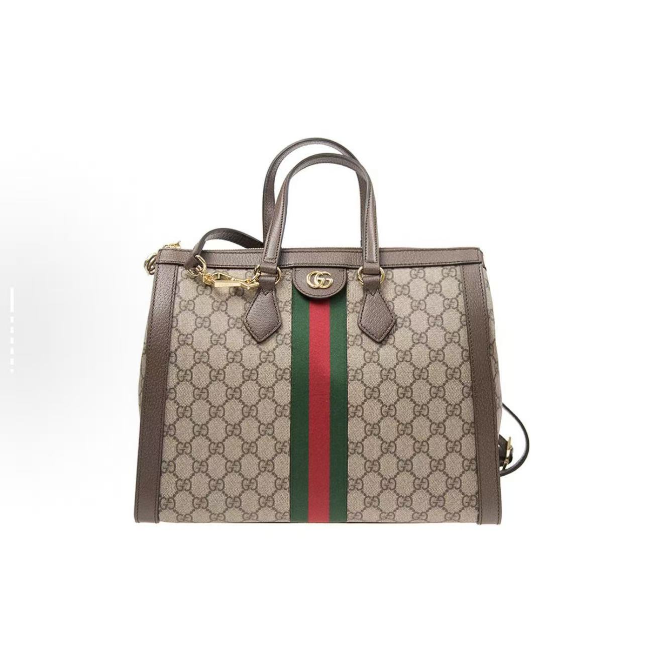 95新 GUCCI/古驰 【总仓】Gucci ophidia托特包中号/BG23001314