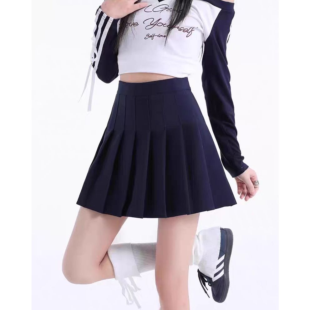 【飞姐】减龄时尚洋气百搭百褶裙半身裙b06款