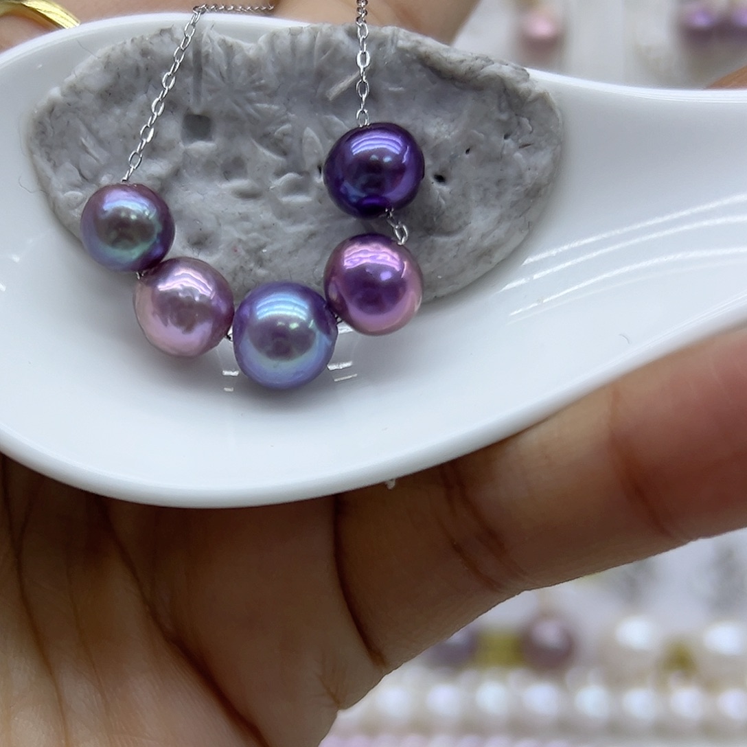 淡水珍珠耳饰未镶嵌周*