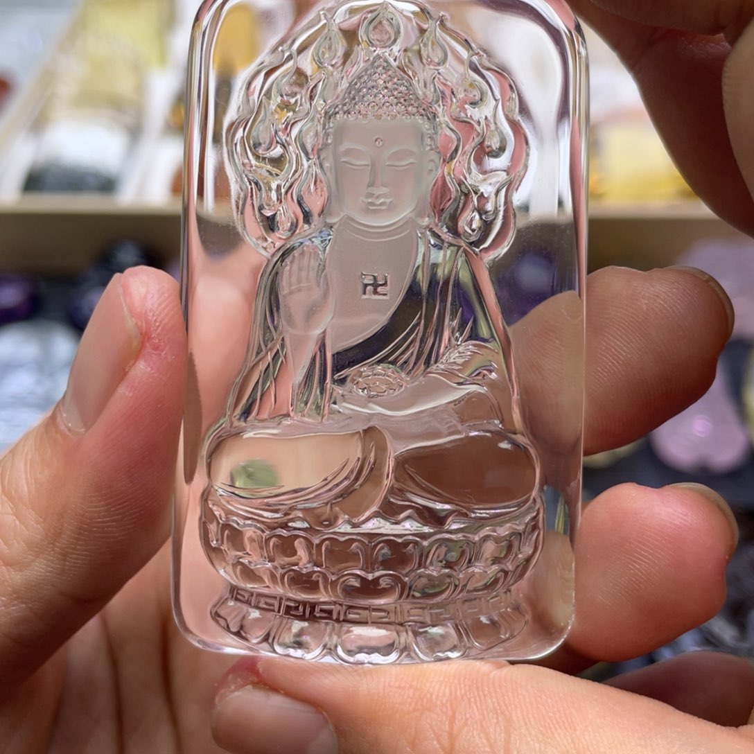 水晶颈饰未镶嵌定制