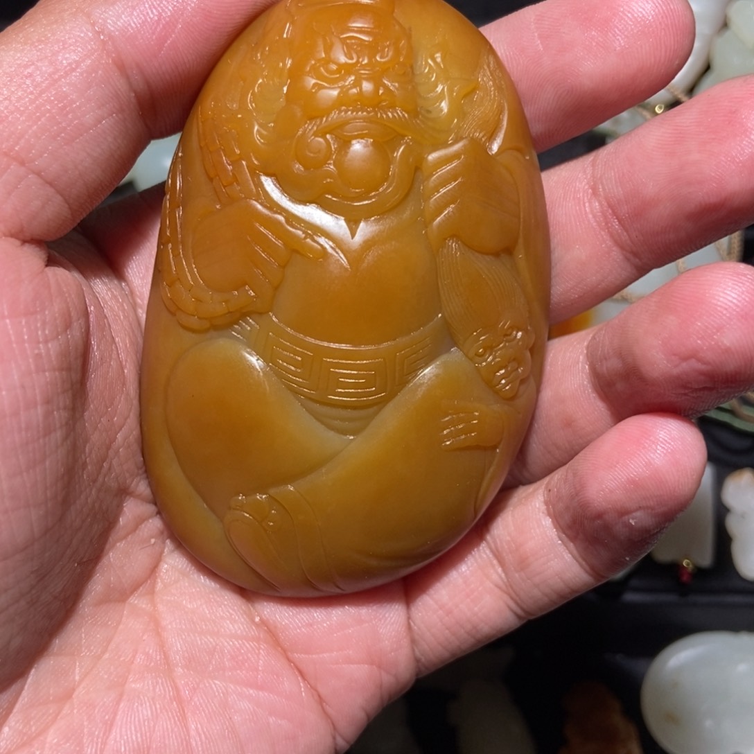 和田玉颈饰未镶嵌小*