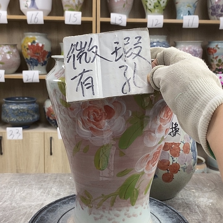 缸13xc景德镇陶瓷花盆