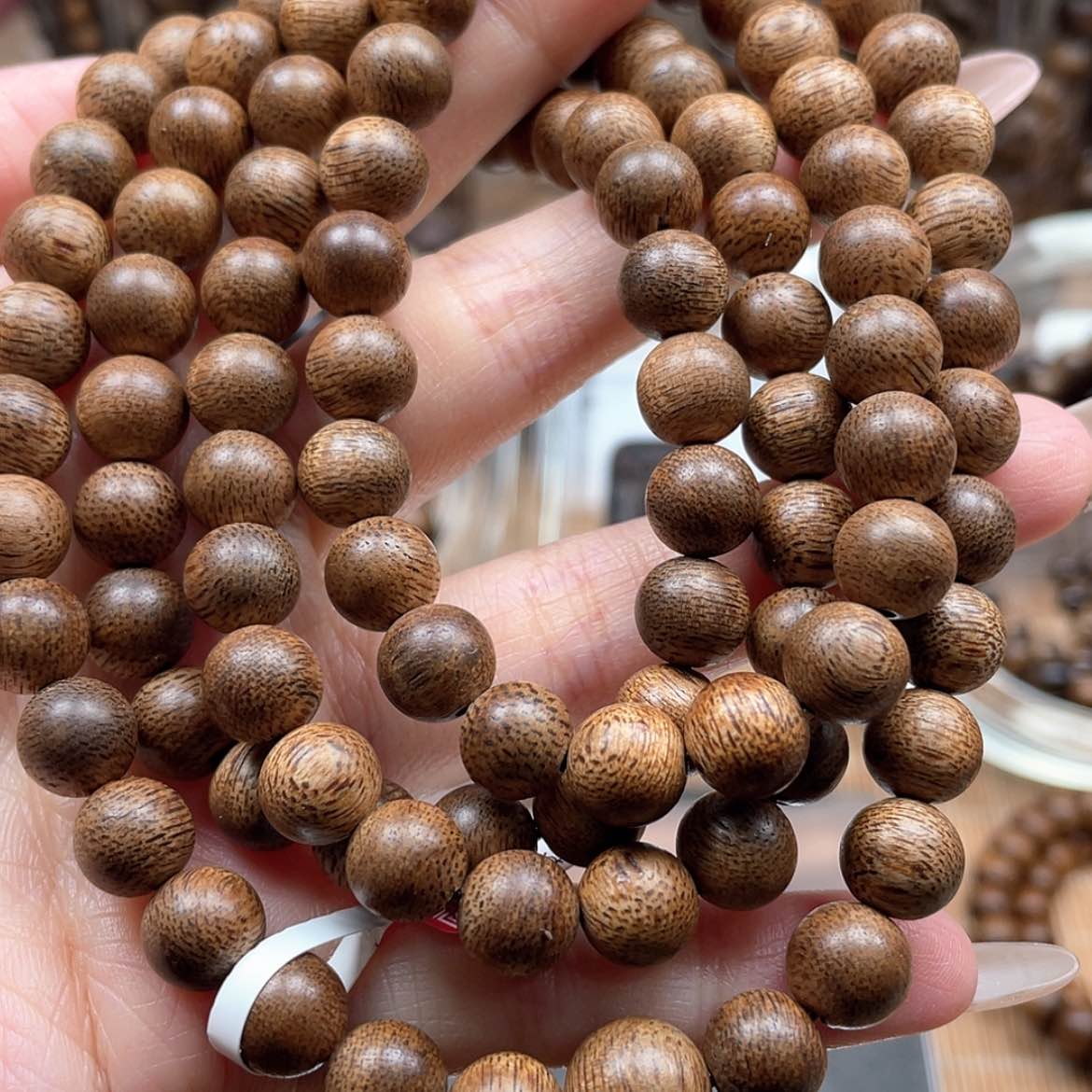 【闪购商品】沉香手串越南芽庄黄奇楠0.8/108