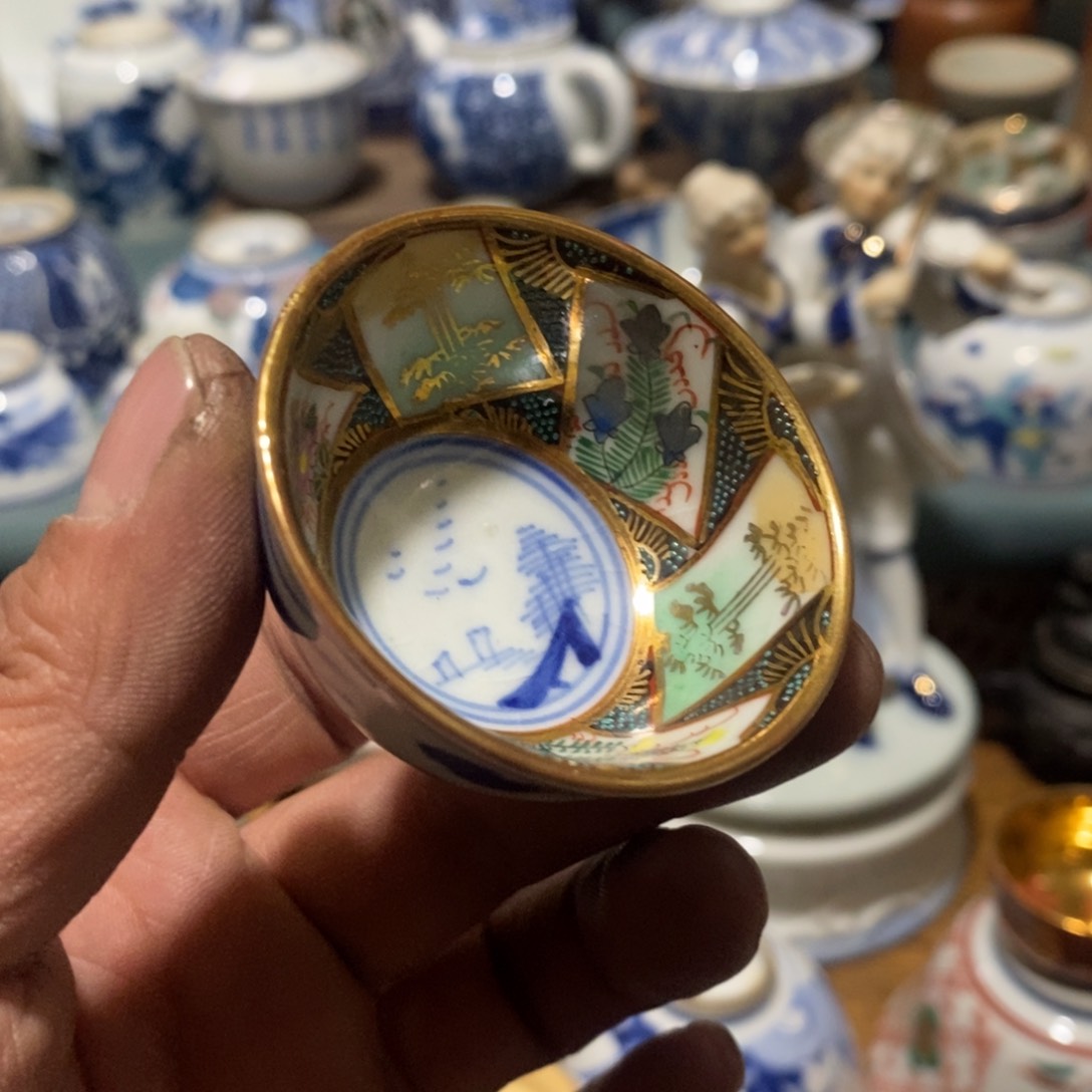 瓷片舶来瓷器满28包邮当日凑单