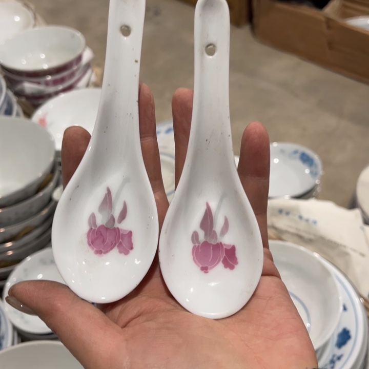 醴陵高温瓷釉下手绘俩个