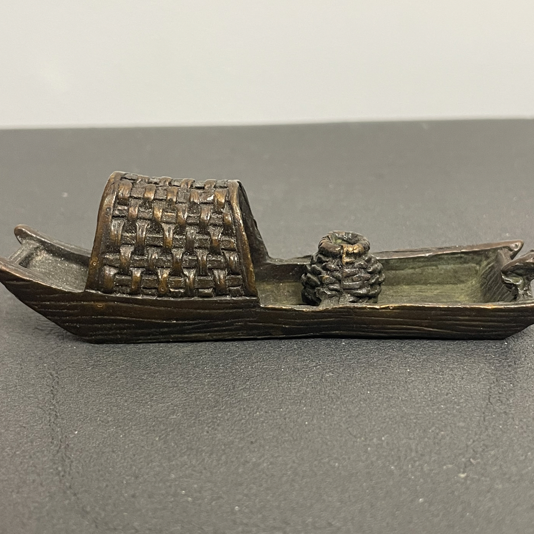 精品铜器摆件船工艺品摆件
