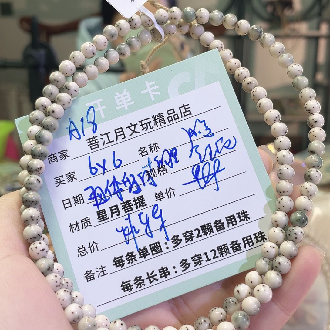 星月菩提手串海南同枝果A15
