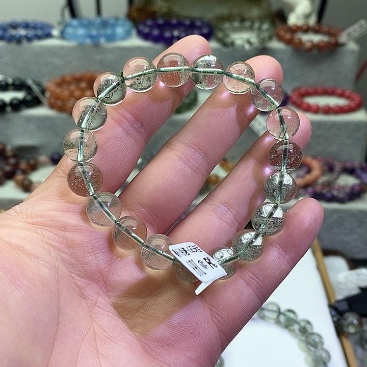 水晶手链未镶嵌绿幽灵10+