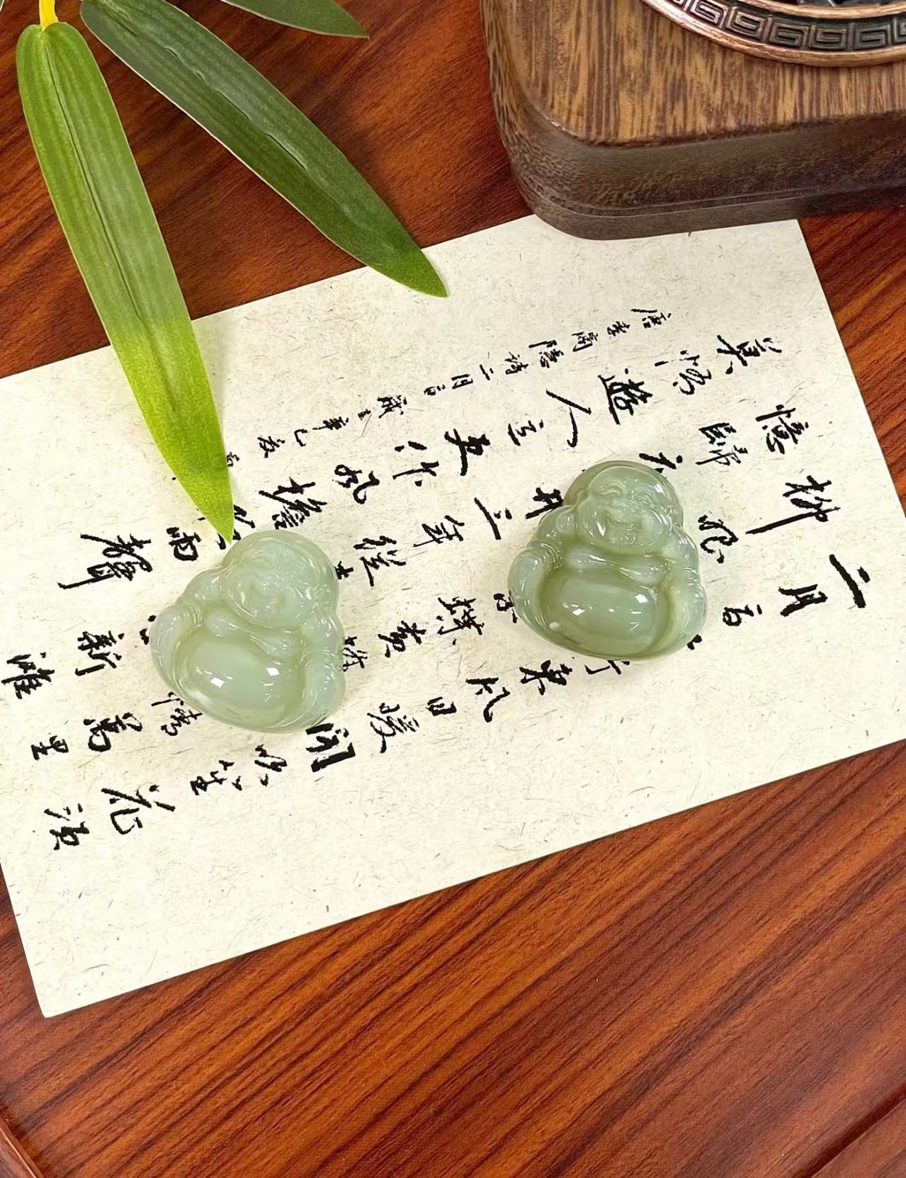 （支持复检）A06天然和田玉30佛公