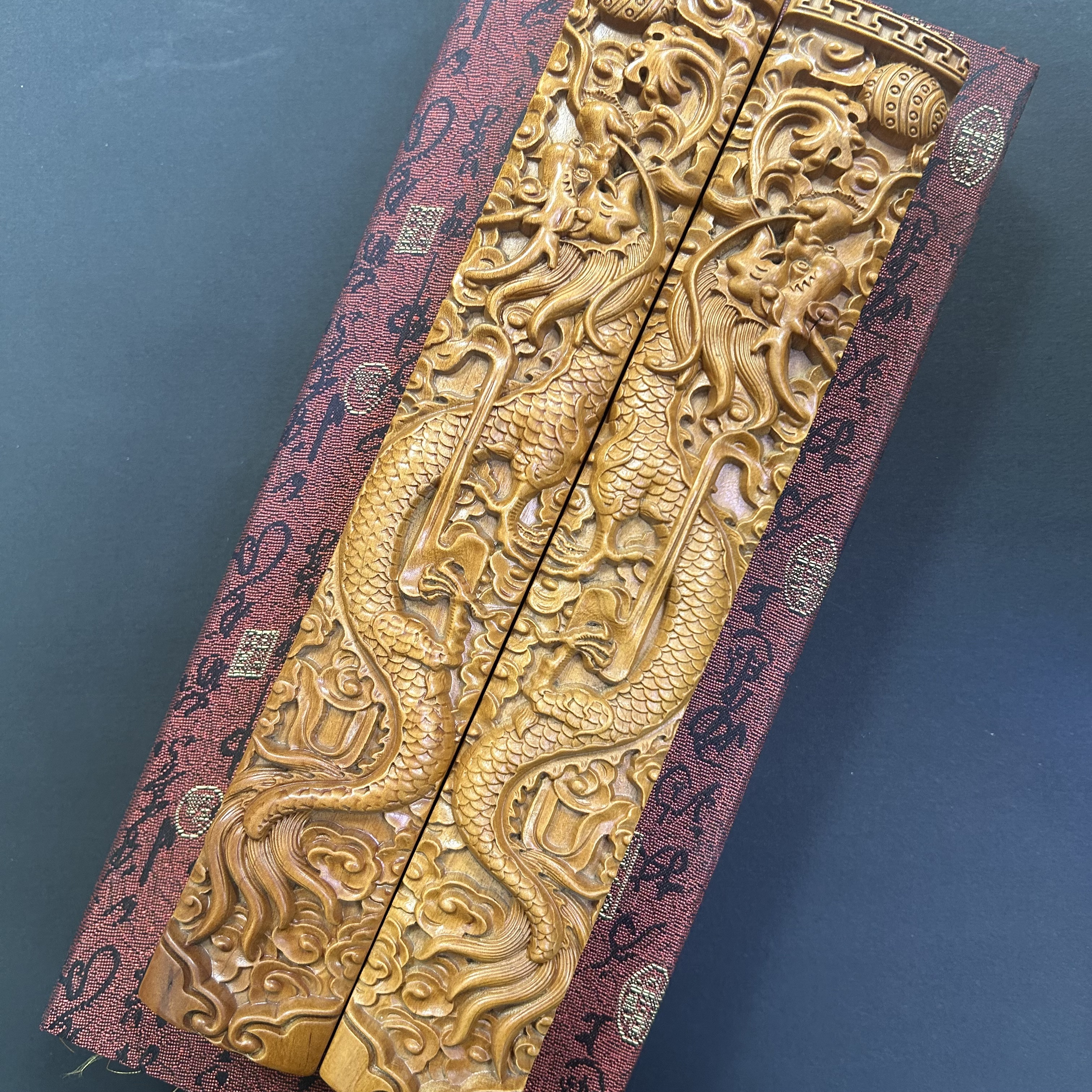 桃木镇尺雕刻工艺品