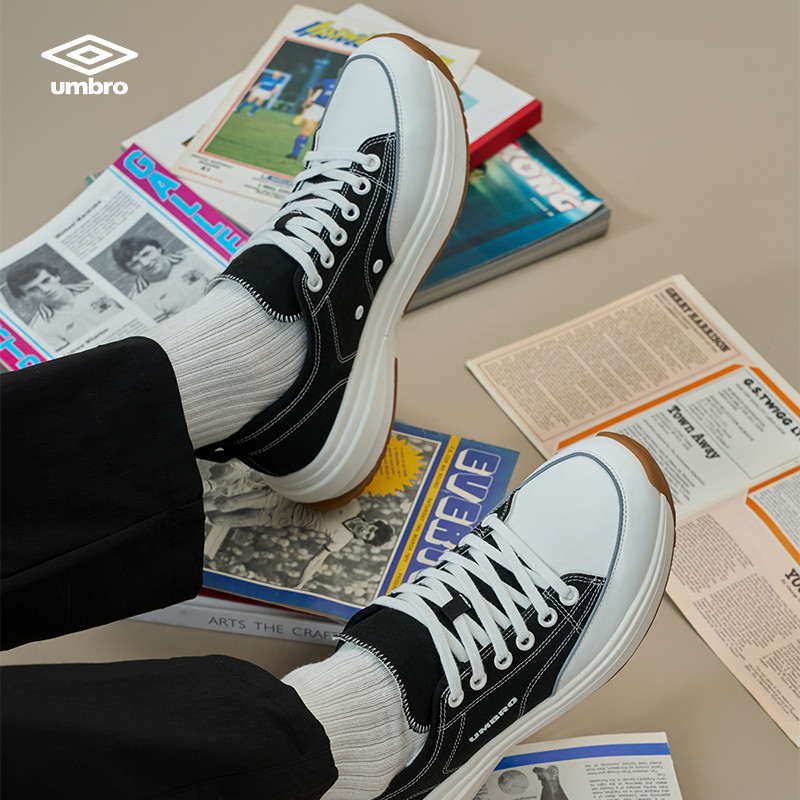 茵宝曲奇帆布鞋新款休闲鞋厚底增高女鞋运动鞋复古男鞋