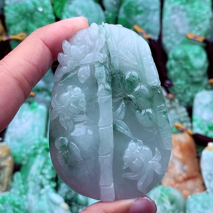 翡翠吊坠(不含链)未镶嵌