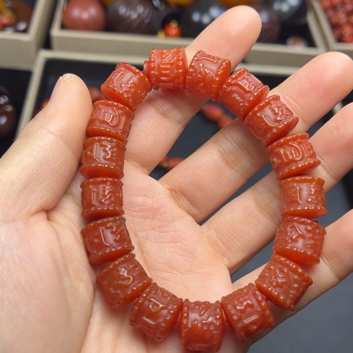 玛瑙/玉髓未镶嵌手链