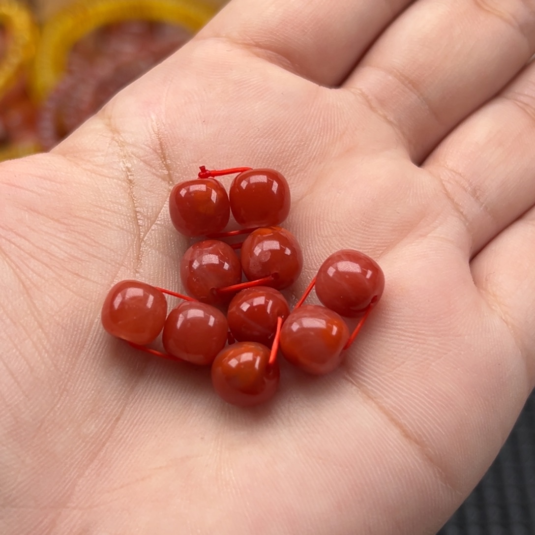 南红玛瑙未镶嵌吊坠(不含链)