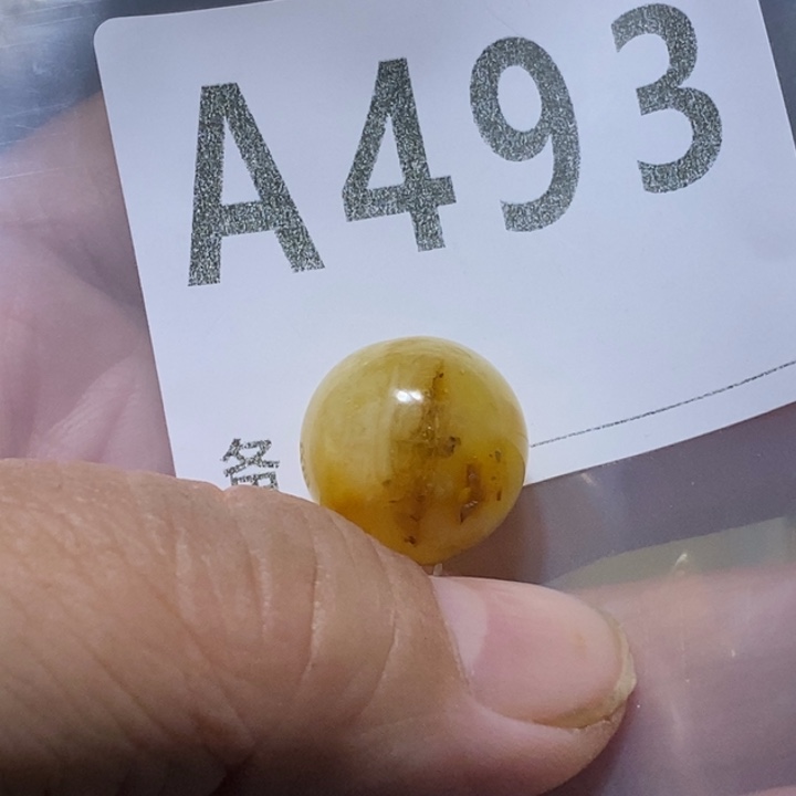 ～***～琥珀未镶嵌珠宝奇石微瑕15.8