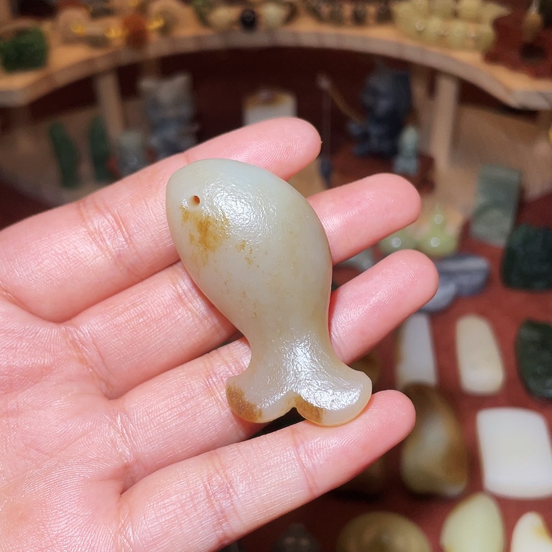 颈饰未镶嵌和田玉