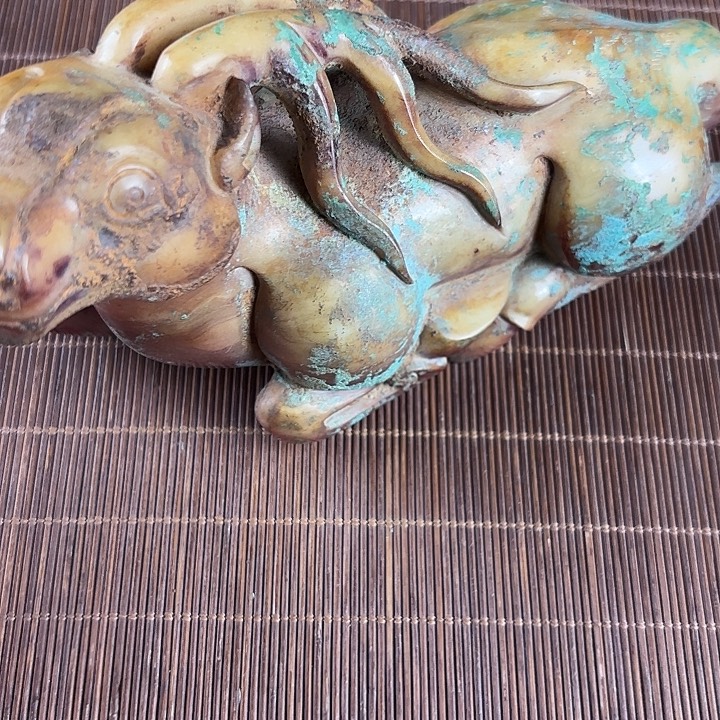 哎***呵和田玉未镶嵌挂件