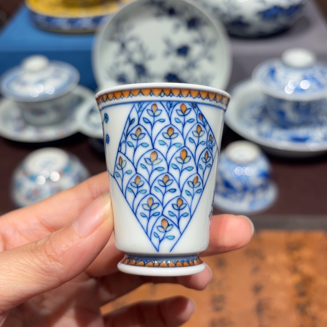 瓷片景德镇纯手工手绘