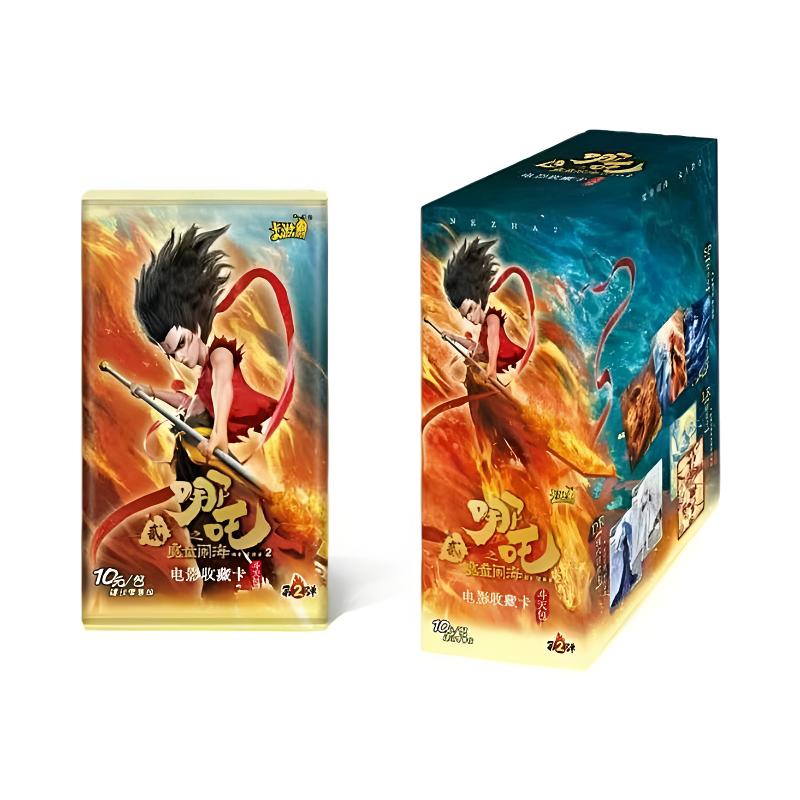 【找角色/刺盒】卡游正版《哪吒之魔童闹海》电影收藏卡-斗天包第二弹