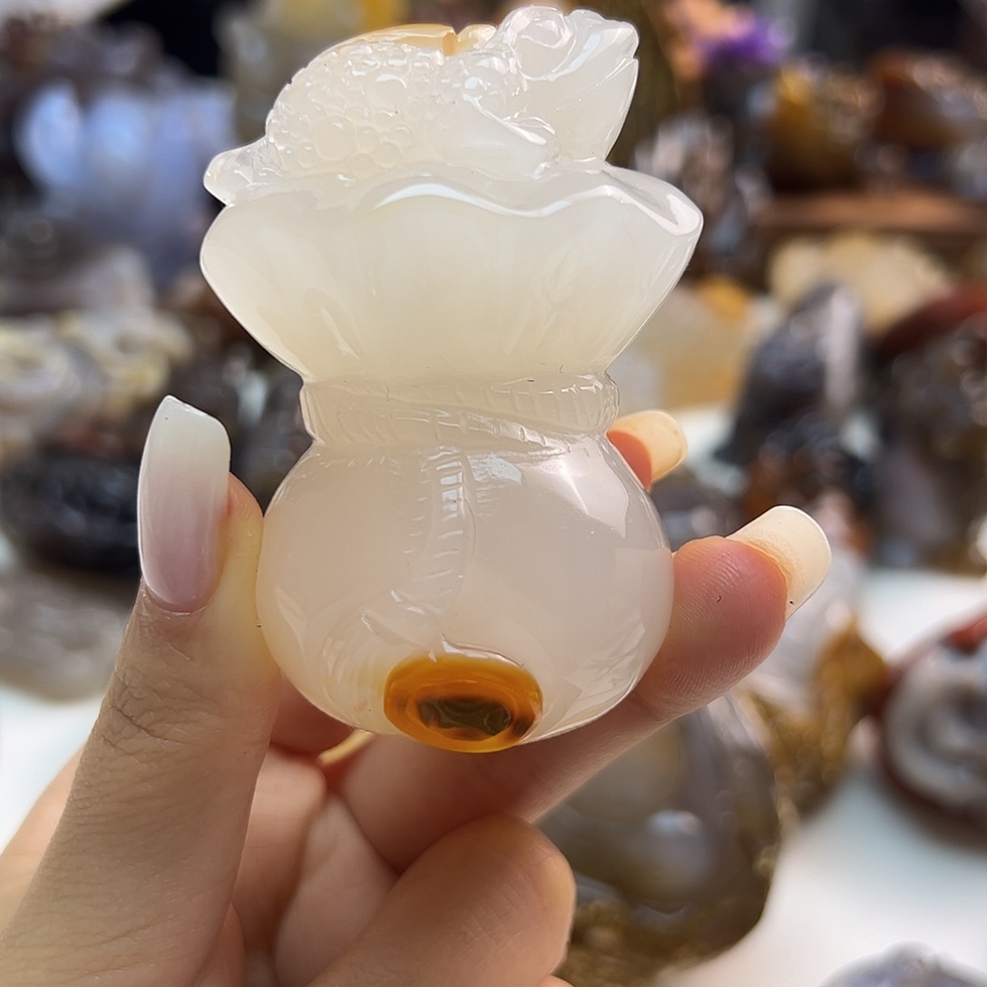 玛瑙/玉髓未镶嵌颈饰