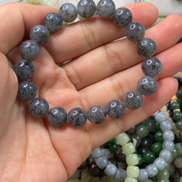 和田玉手串未镶嵌