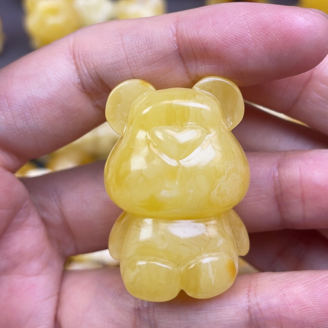 未镶嵌琥珀裸石蜜蜡
