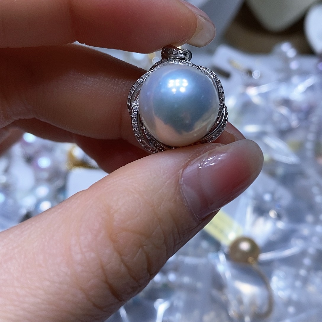 未镶嵌淡水珍珠吊坠