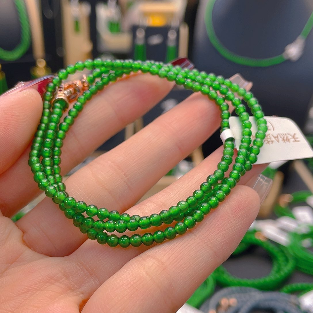 翡翠项链未镶嵌卡3