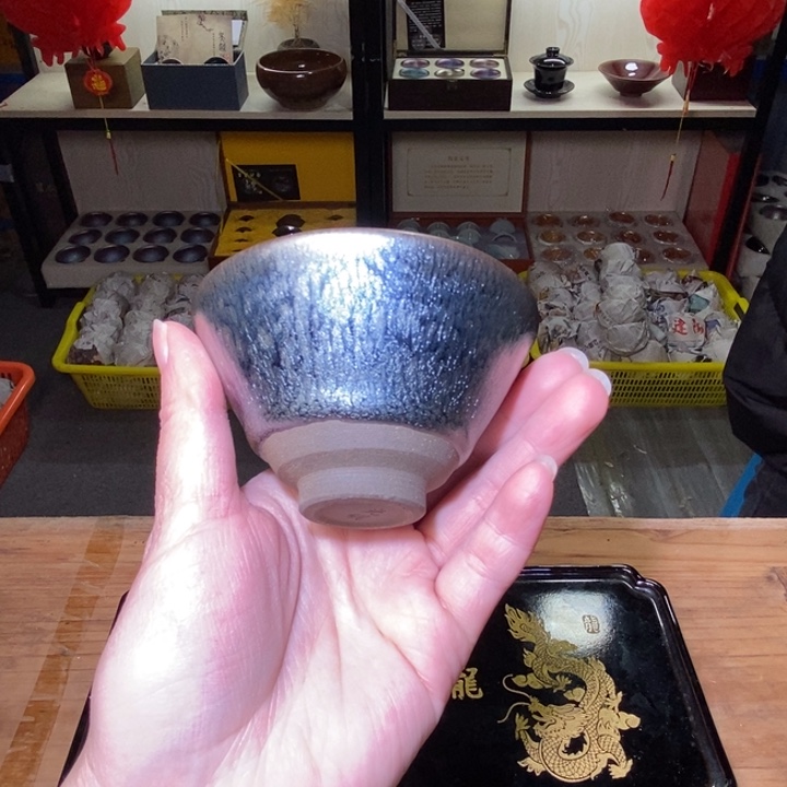 茶盏不带礼盒，建盏主人杯