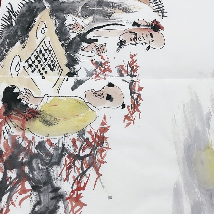 鲁岳美术艺术作品1