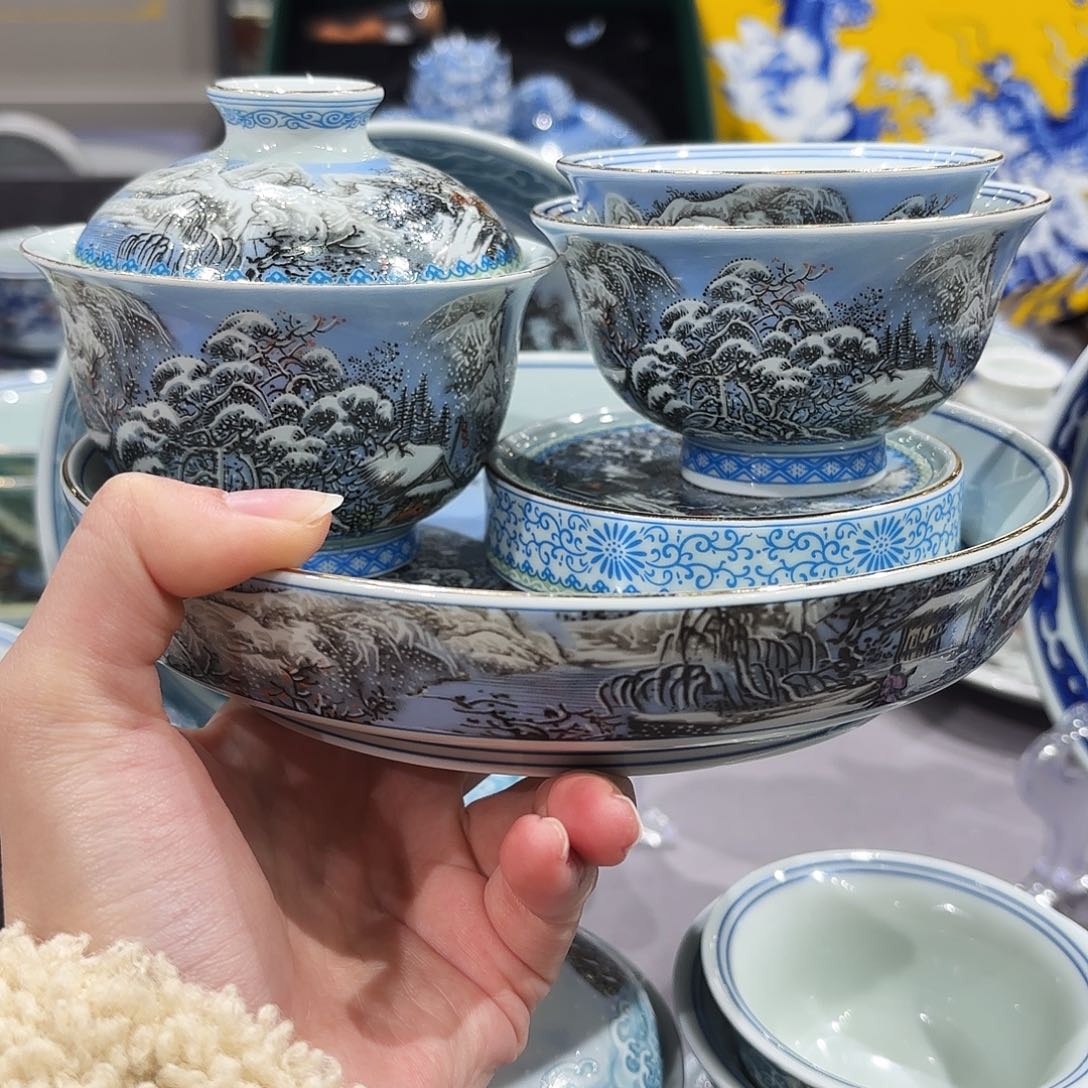 瓷片景德镇瓷器和