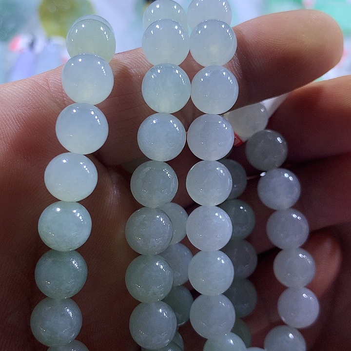 翡翠未镶嵌颈饰天然翡翠A货手串多样性发货发其一