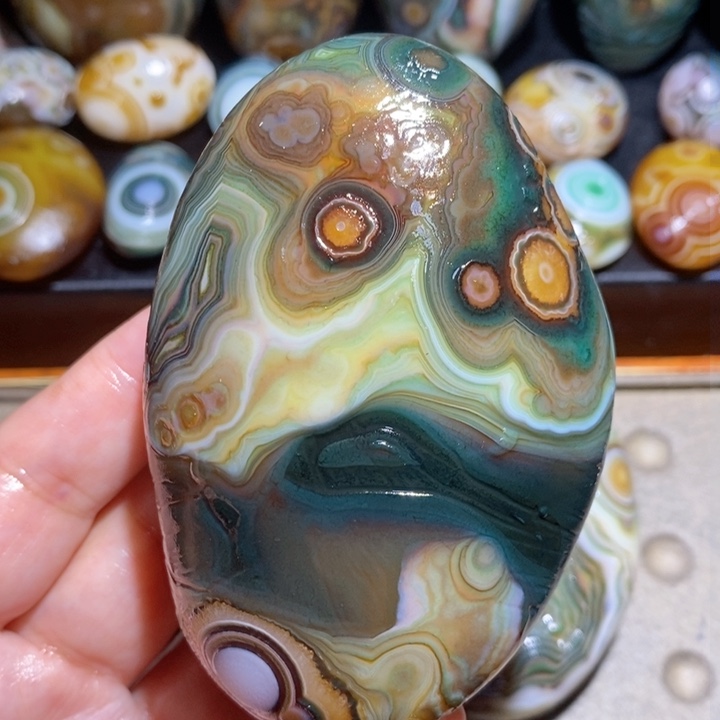 未镶嵌玛瑙/玉髓珠宝半成品101