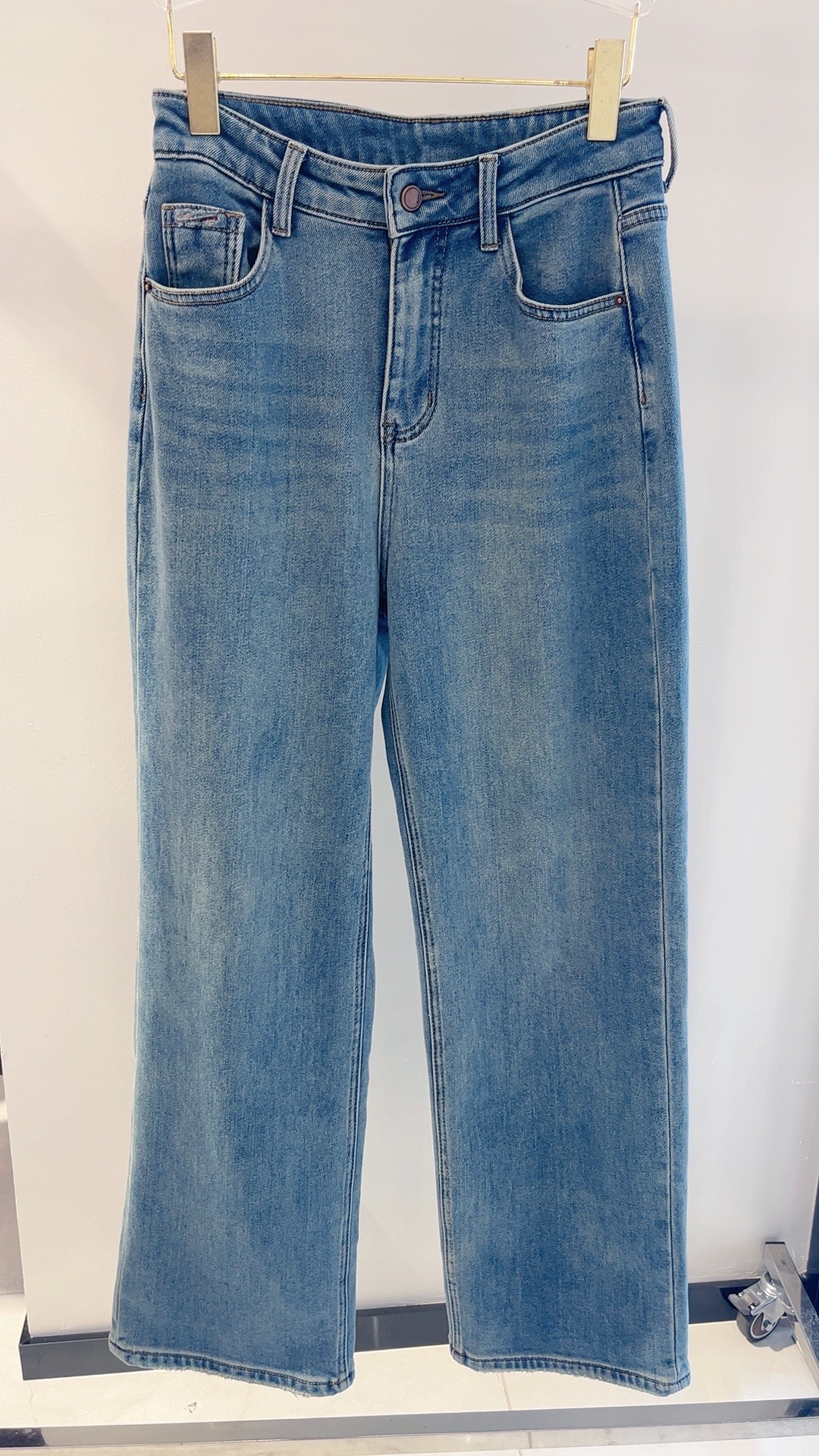 蒲阳【皮皮说穿搭】2024时尚筒裤