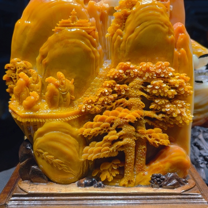 寿山石t**g寿山石雕刻艺术品