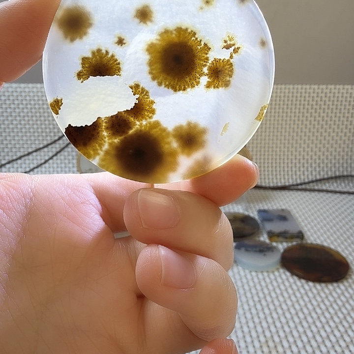 玛瑙/玉髓未镶嵌吊坠(不含链)13